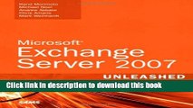 Read Microsoft Exchange Server 2007 Unleashed  Ebook Free