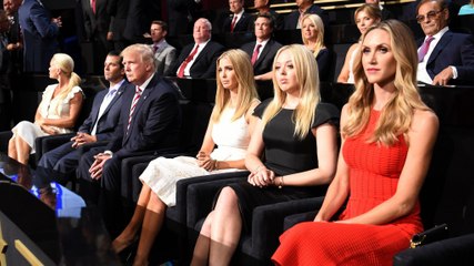 On the convention floor, celebrating with the New York delegation