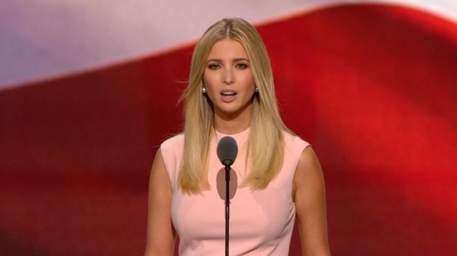 Ivanka Trump says her father is 'the people's champion'