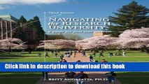 Read Books Navigating the Research University: A Guide for First-Year Students (Textbook-specific