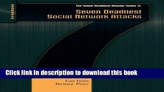 Download Seven Deadliest Social Network Attacks Ebook Free