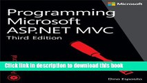 Download Programming Microsoft ASP.NET MVC (3rd Edition) PDF Free