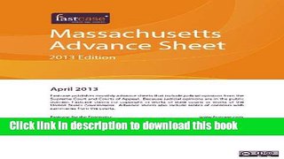 [PDF]  Massachusetts Advance Sheet April 2013  [Download] Online