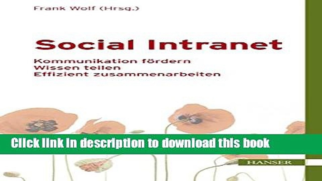 Read Social Intranet  Ebook Free