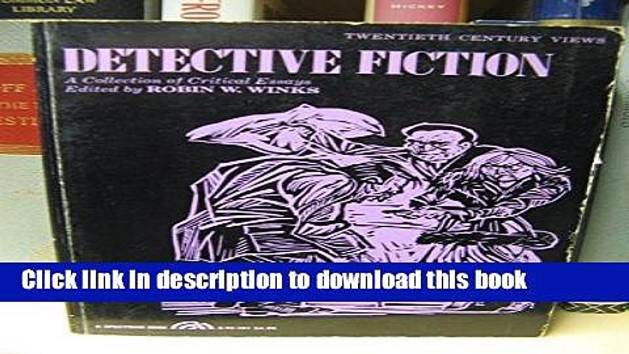 Download Detective Fiction: A Collection of Critical Essays  PDF Online