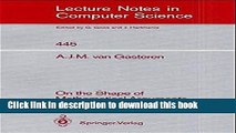 Download On the Shape of Mathematical Arguments (Lecture Notes in Computer Science)  PDF Free