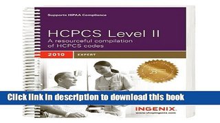 Read Books HCPCS Level II Expert--2010 Edition: Full Size E-Book Free