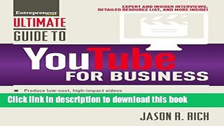 Download Ultimate Guide to YouTube for Business (Ultimate Series) Ebook Free