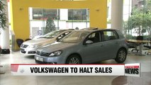 Volkswagen Korea to suspend sales of cars in emissions scandal