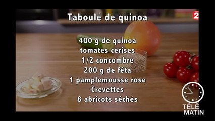 Gourmand - Taboulé de quinoa - 2016/07/22