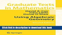 Download Using Algebraic Geometry (Graduate Texts in Mathematics)  PDF Free