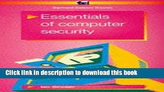 Read Essentials of Computer Security Ebook Free