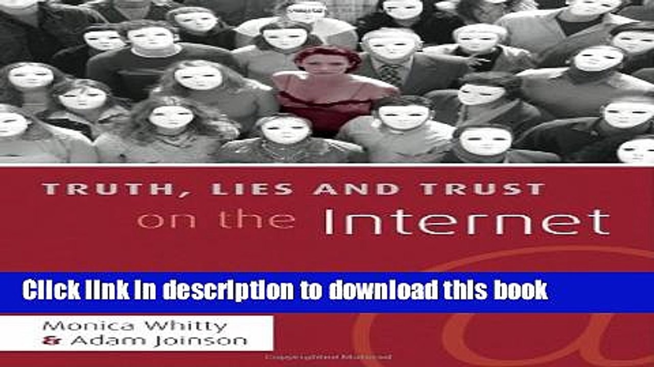 Read Truth, Lies and Trust on the Internet  Ebook Online