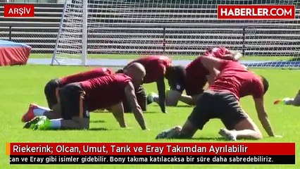 Riekerink: Olcan, Umut, Tarık ve Eray Takımdan Ayrılabilir