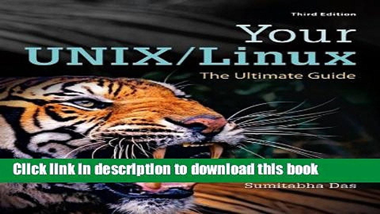 Read Your UNIX/Linux: The Ultimate Guide  PDF Free