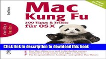 [PDF]  Mac Kung Fu - 300 Tipps und Tricks fÃ¼r OS X (oreilly basics)  [Read] Online