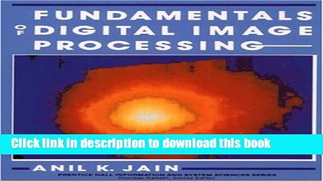 Read Fundamentals of Digital Image Processing Ebook Free
