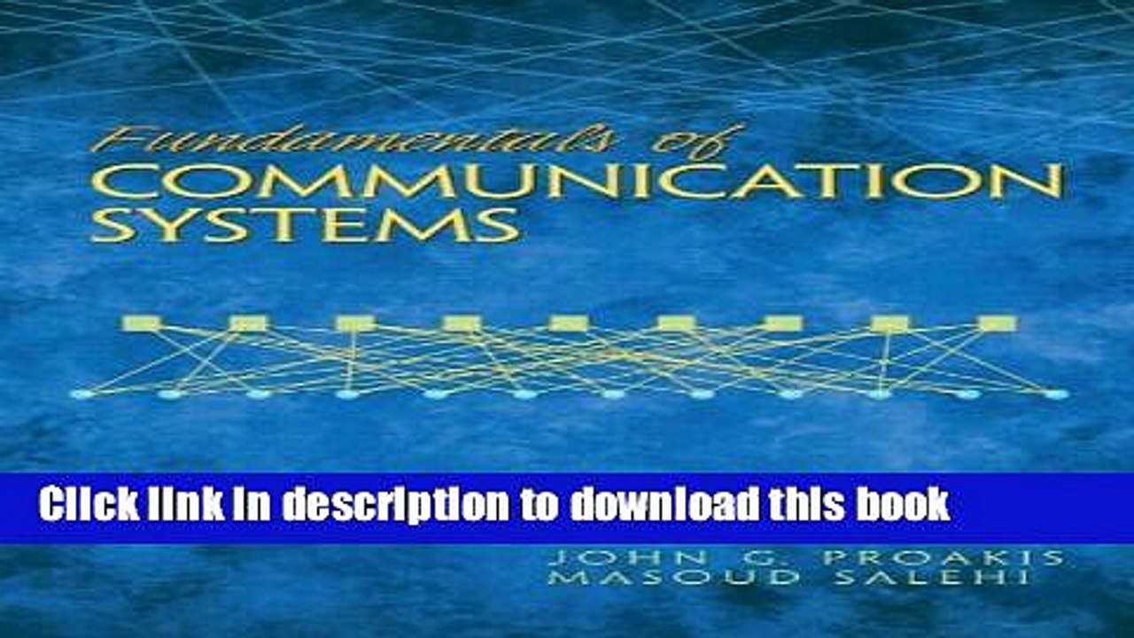 Read Fundamentals of Communication Systems  PDF Online