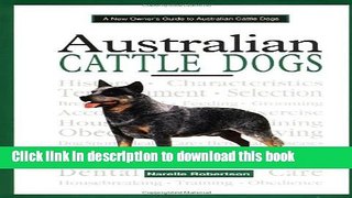 PDF Australian Cattle Dogs Free Books