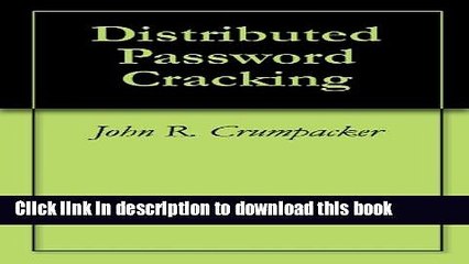 Download Distributed Password Cracking Ebook Online