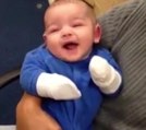 3 aylık bebeğin annesinin sesini duyduğu ilk an