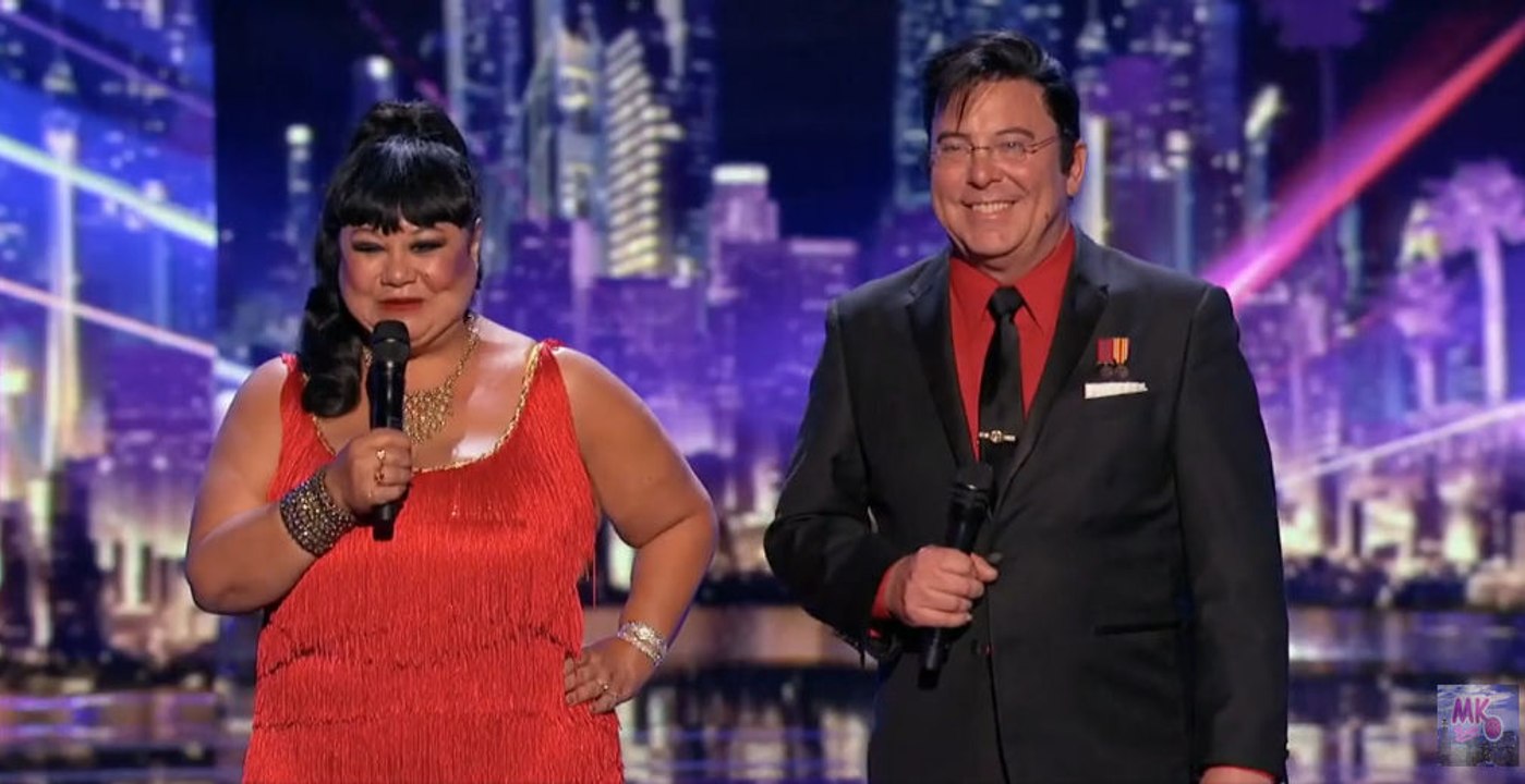 Charles and Rose Wild Lounge Act Adds Strip Tease Into the Mix America's Got Talent 2016