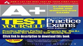 Download A+ Certification Test Yourself Practice Exams  PDF Online