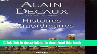 Read Book Histoires extraordinaires (French Edition) E-Book Free