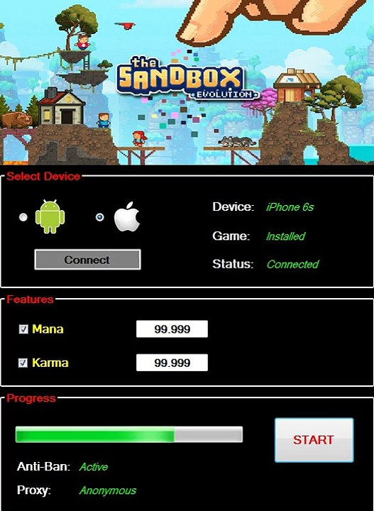 The Sandbox Evolution Hack android ios download