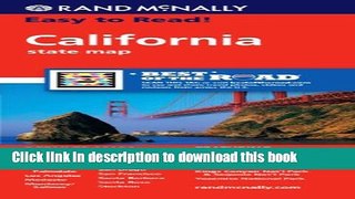 Download Book Rand McNally Easy to Read! Calfornia State Map PDF Free