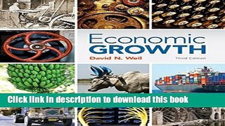 Download Book Economic Growth: International Edition PDF Free