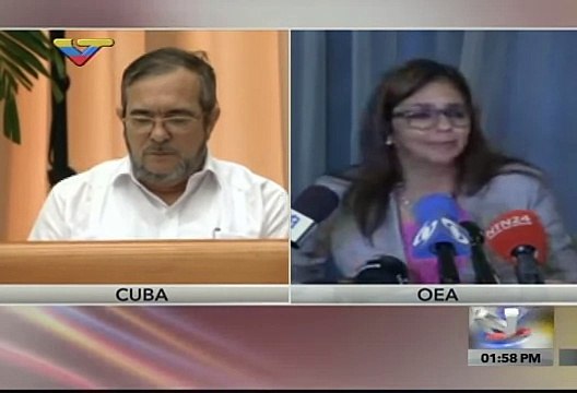 Rueda de prensa de Delcy Rodríguez en la OEA, 23 junio 2016