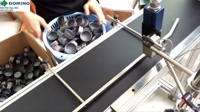 Máy in phun date (in: tuýp, chai, lọ, hủ,hộp..) hiệu DOMINO Lh: 0902259421 Đức