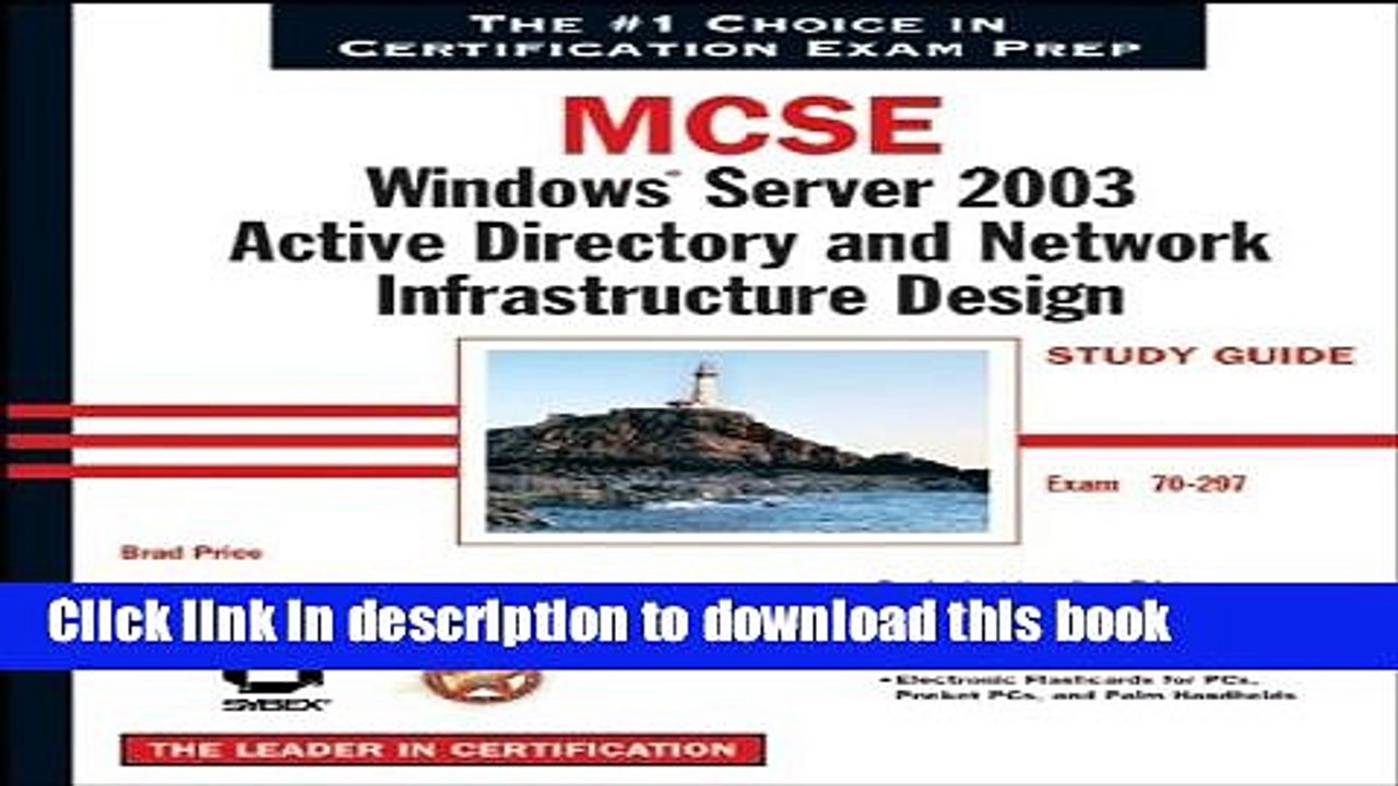 Read MCSE: Windows Server 2003 Active Directory and Network Infrastructure Design Study Guide