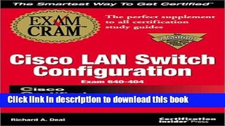 [PDF]  Ccnp Cisco Lan Switch Configuration  [Download] Full Ebook