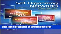 Download Self-Organizing Networks (SON): Self-Planning, Self-Optimization and Self-Healing for