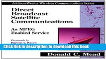 Download Direct Broadcast Satellite Communications: An MPEG Enabled Service  Ebook Online