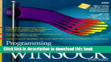 Read Programming Winsock/Book and Disk Ebook Online