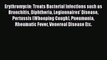 Read Erythromycin: Treats Bacterial Infections such as Bronchitis Diphtheria Legionnaires'