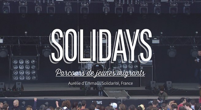 Prise de parole d'Aurélie d'Emmaüs Solidarité, France // Parcours de jeunes migrants