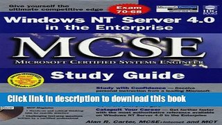 Download Windows Nt Server 4.0 in the Enterprise McSe Study Guide  PDF Free