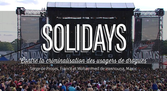 Prise de parole Serge de Proses, France et Mohammed de Hasnouna, Maroc // Contre la criminalisation des usagers de drogues