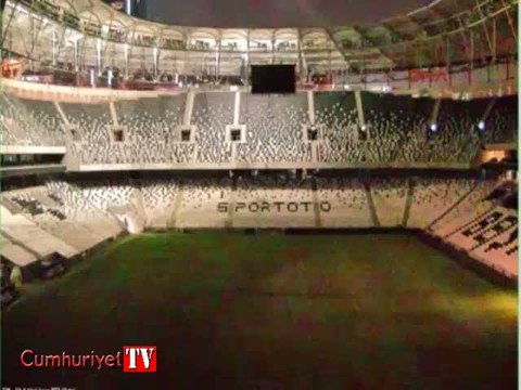 Darbeci askerler Vodafone Arena'ya helikopterle böyle indi