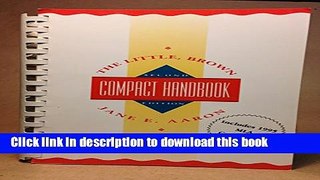 Download Book The Little, Brown Compact Handbook/Includes Mla Update PDF Free