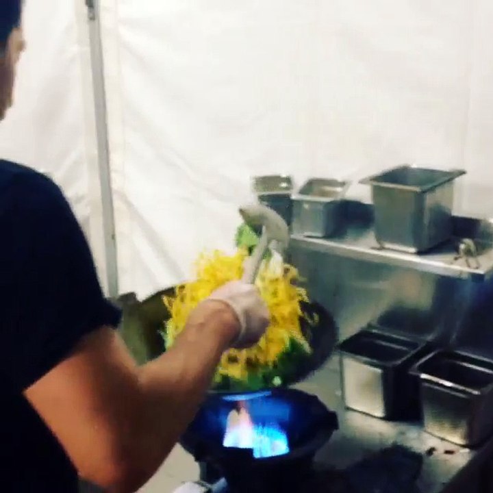 Backstage action - Mamak Restaurant