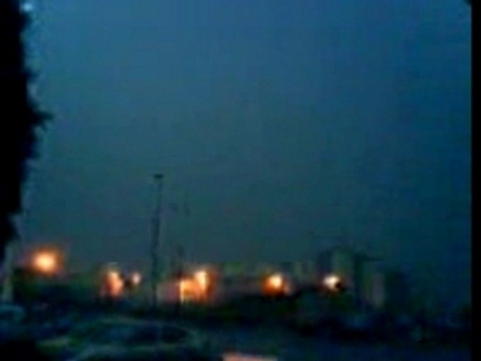 Video 2 " orage a auchel / lillers