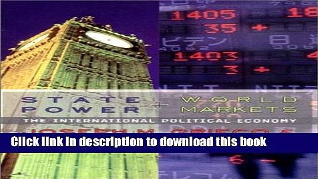 Read Books State Power and World Markets: The International Political Economy ebook textbooks