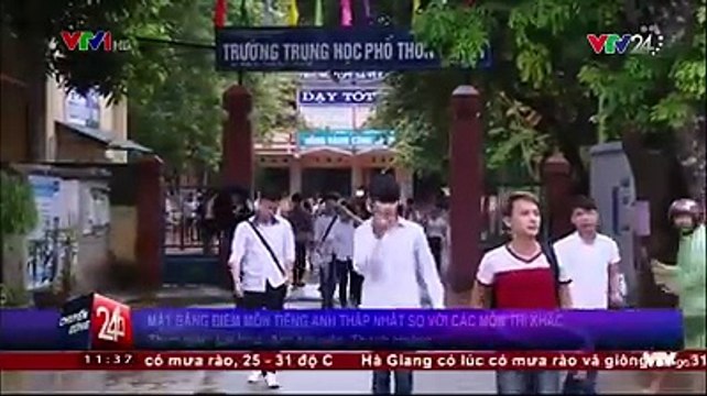 Các bạn nghĩ sao về điểm trung bình môn ngoại ngữ (môn Tiếng Anh) chỉ là 3,3 điểm trong thời kỳ hội nhập như hiện nay?