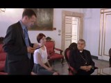 Napoli - Il cardinale Sepe incontra la delegazione dell'Ucraina (21.07.16)