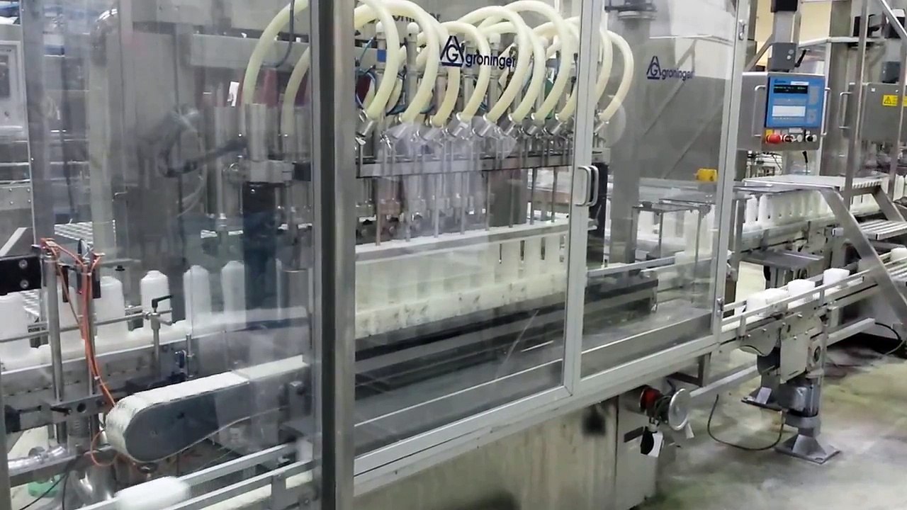 Groninger DFV 10000Q 10 Head Liquid Filler